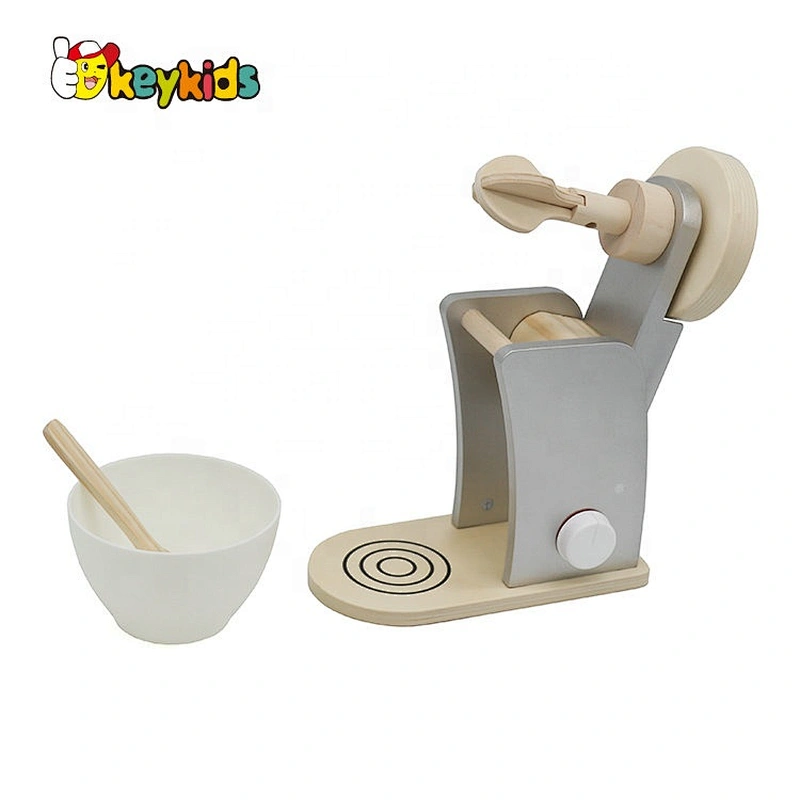 New arrive pretend play wooden food mixer toyt for kids W10D209B