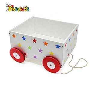 New Hottest Children Solid Wood Toy Organizer W08C128