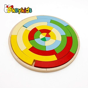 Best Sale Wooden Learning Blocks Puzzle Game For Wholesale W13A046