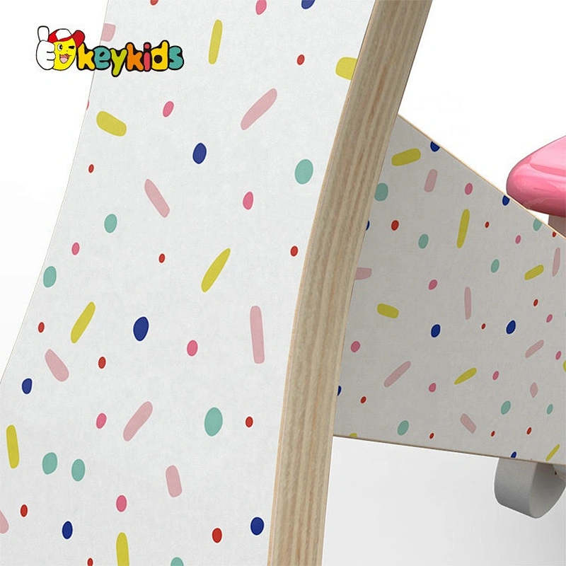New design pink wooden girls balance bike for wholesale W16C277