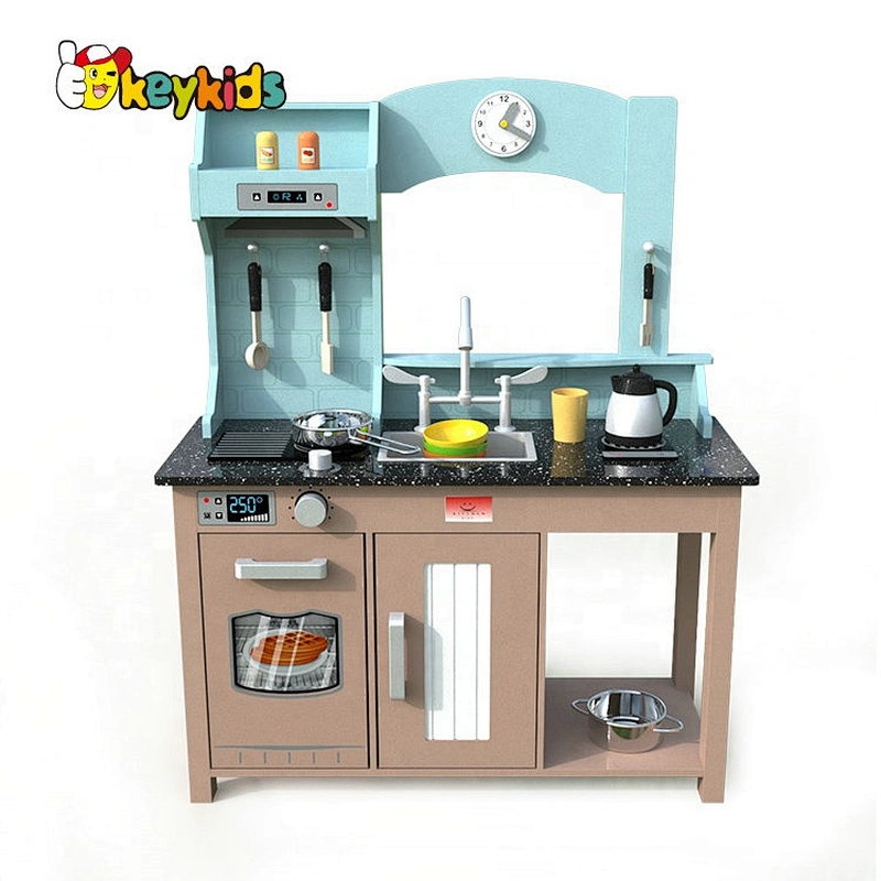 Original Design real wooden kids cooking play set for wholesale W10C461
