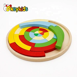Best Sale Wooden Learning Blocks Puzzle Game For Wholesale W13A046