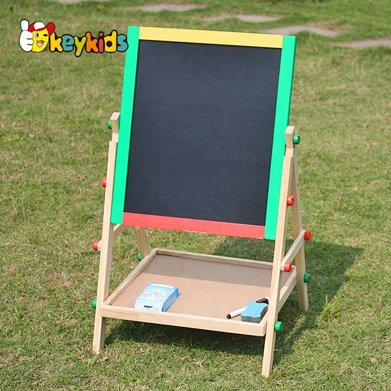 Stock educational toy wooden kids drawing board for wholesale W12B048A