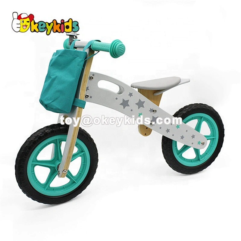 Ready To Ship Pedal Less Wooden Push Bike For Wholesale W16C194D