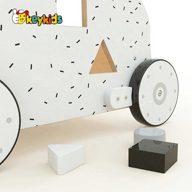 New design early learning centre wooden pram walker for babies W16E159