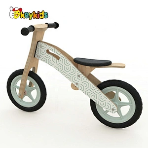 Customize kids wooden balance toys bike for sale W16C309B