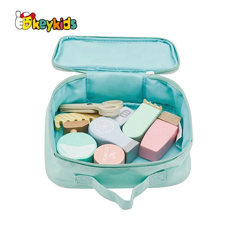 Wooden Tool Kit Toy Hairdresser Toy For Kids W10D295