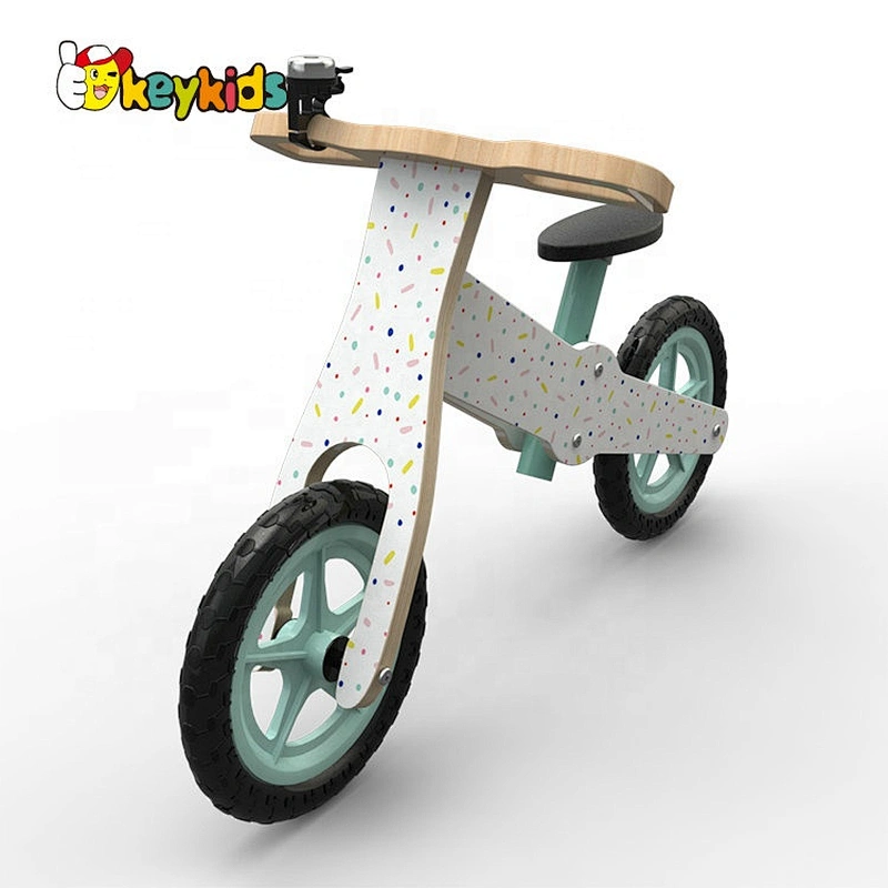 New arrival mini wooden toddler ride on bike for wholesale W16C276