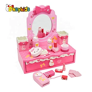 New arrival simulation toys wooden dress up games for kids W10D213
