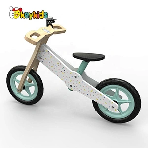 New arrival mini wooden toddler ride on bike for wholesale W16C276