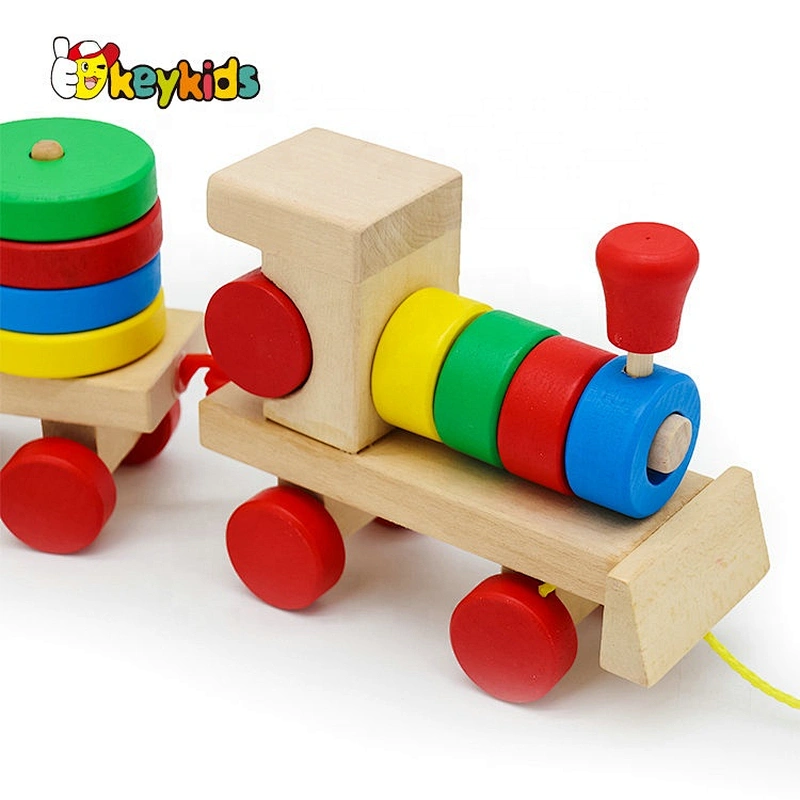 Pull And Push Wooden Train Baby W05C008
