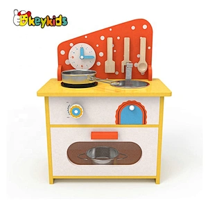 Original Design small wooden kids kitchen set for pretend play W10C426