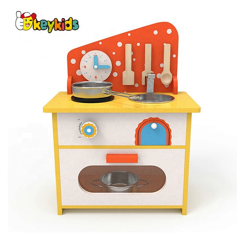 Original Design small wooden kids kitchen set for pretend play W10C426