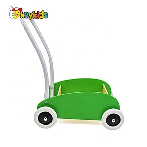 high quality preschool wooden kids walker for push W16E139