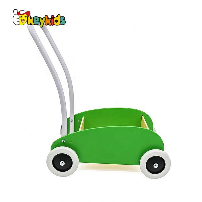 high quality preschool wooden kids walker for push W16E139