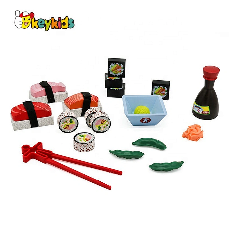 Wooden Play Kitchen Toys Sushi Toys For Kids Pretend Play W10B273