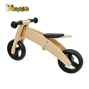Customize children wooden ride on bike for wholesale W16C306