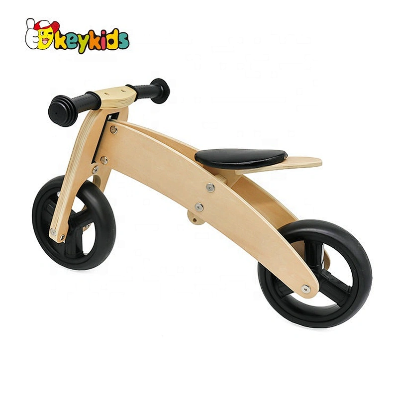 Customize children wooden ride on bike for wholesale W16C306