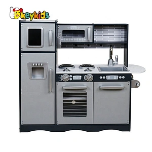 On sale white wooden kitchen toys for kids W10C543