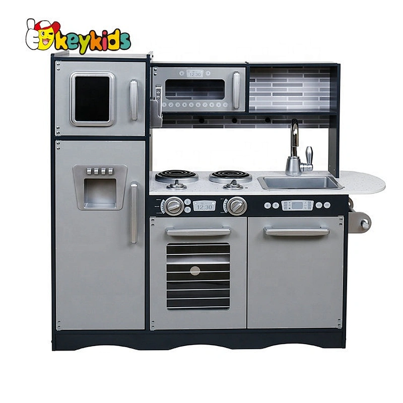 On sale white wooden kitchen toys for kids W10C543