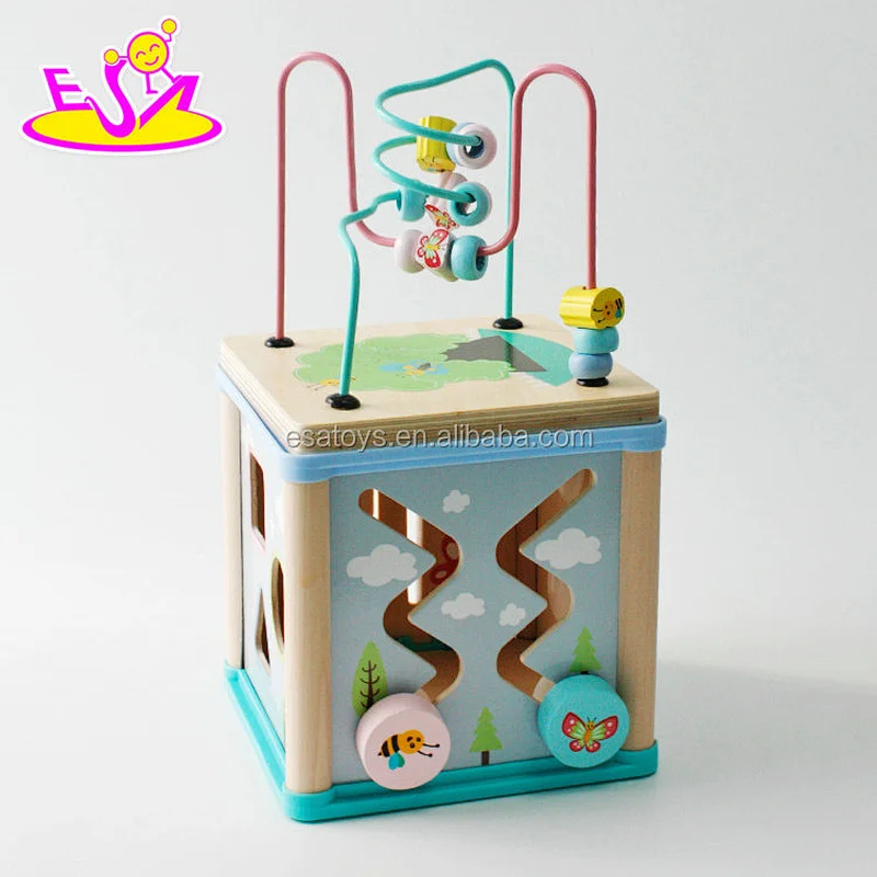 New hottest intelligent wooden cubes for kids activity fun W11B156