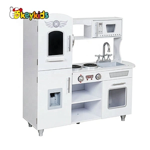 On sale white wooden kitchen toys for kids W10C543