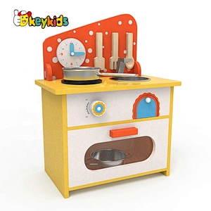 Original Design small wooden kids kitchen set for pretend play W10C426