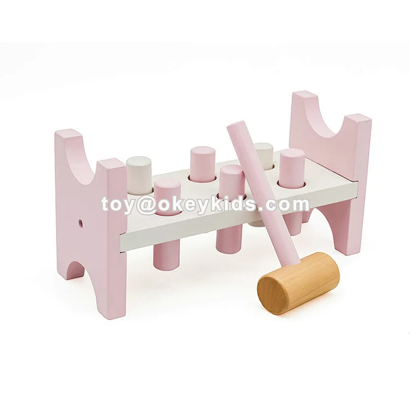 Custom diy montessori wooden shape sorter activity cube for baby W12D307