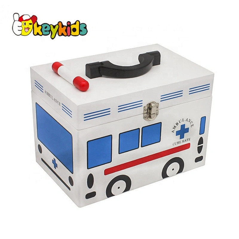Top sale children wooden doctor toys for wholesale W10D117