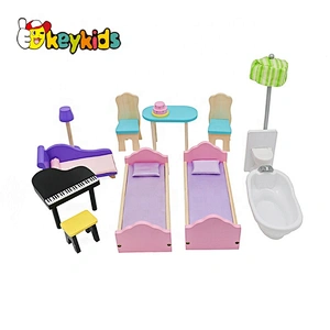 Large Wooden Dolls House For Girls With Furniture W06A232