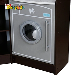 New hottest corner large wooden toy kitchen play set for children W10C607