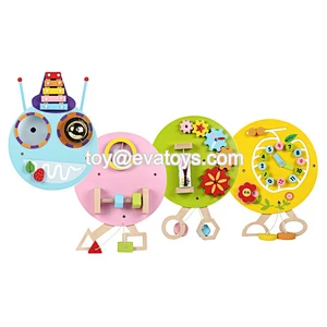 Top Sale Wooden Toddler Activity Busy Board For Wholesale W12D127