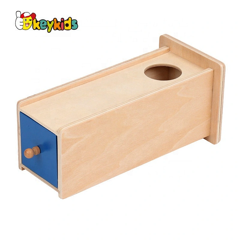 Baby Wooden Montessori Magic Tissue Box W12F097