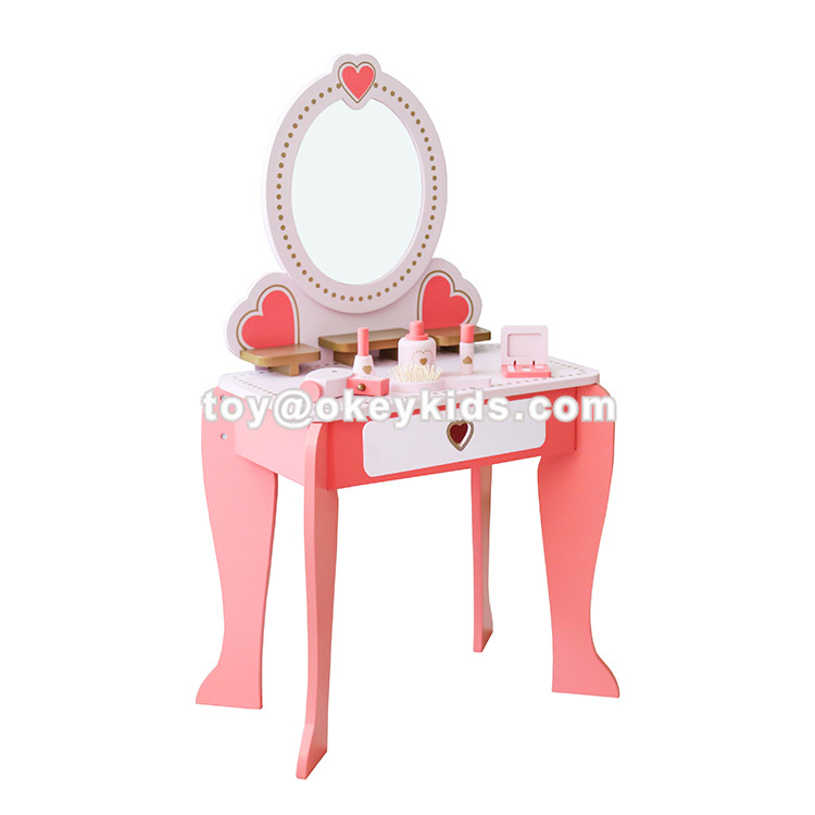 China Pink Wooden Dressing Table