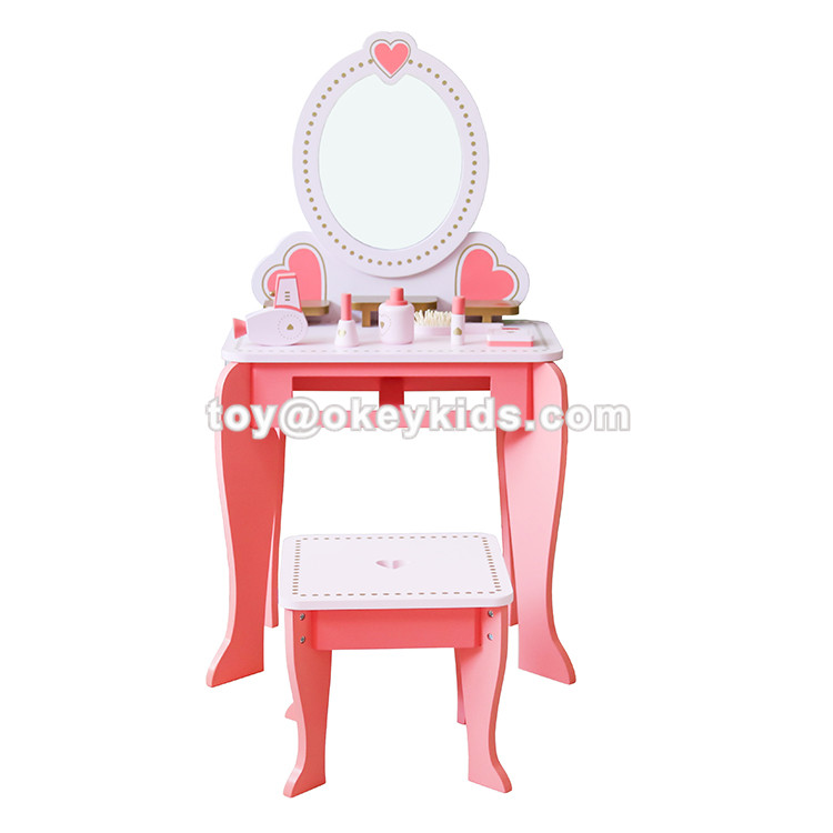 Pink Wooden Dressing Table Manufacturer
