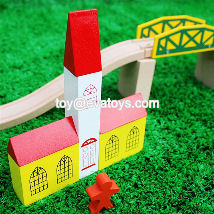 Wholesale Train Track Set Wooden