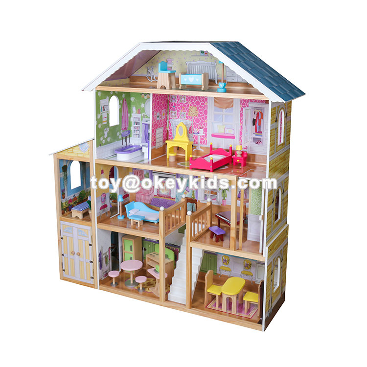 Wooden Doll House Set Supplier