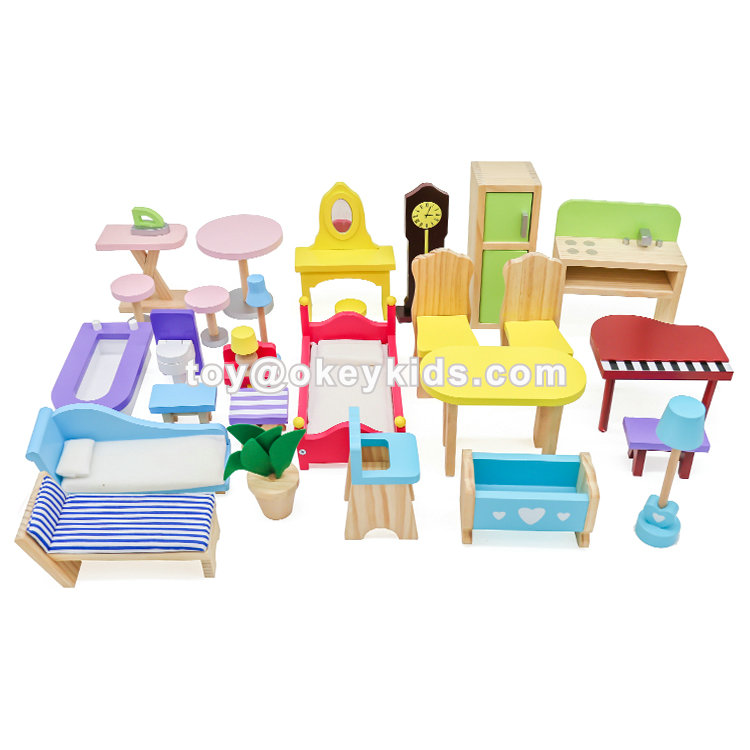 Wooden Doll House Set Manufacturer