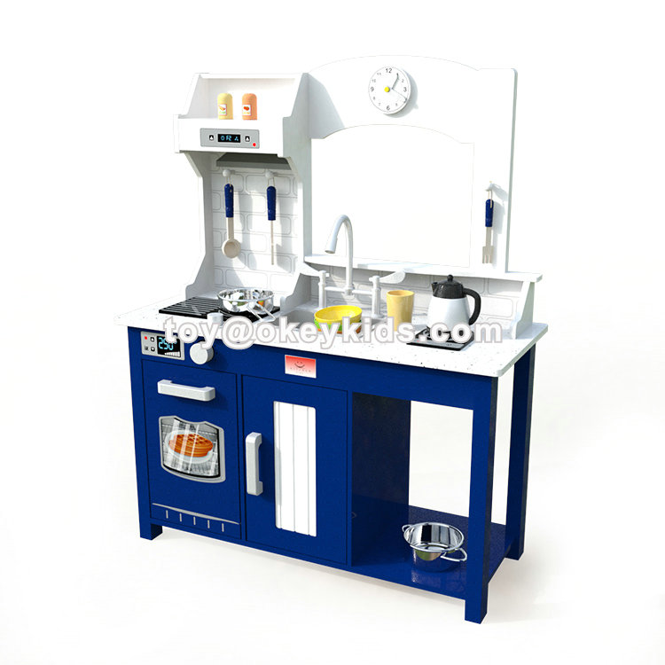 Wooden Play Kitchen Set Supplier