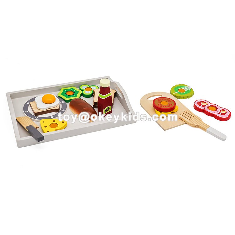 Wholesale Wooden Kitchen Food Toys