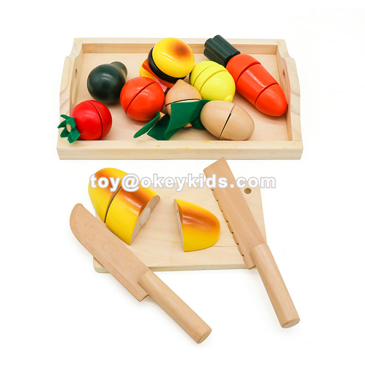 Kids Wooden Play Food Factory