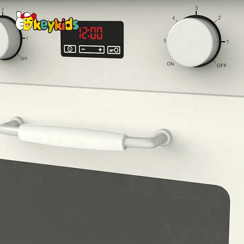 New Original Design small white wooden toy kitchen set for kids W10C548