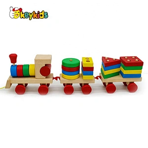 Pull And Push Wooden Train Baby W05C008