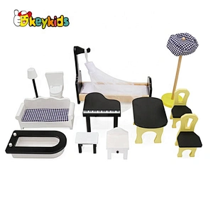 New arrived big surprise wooden doll house for children W06A400