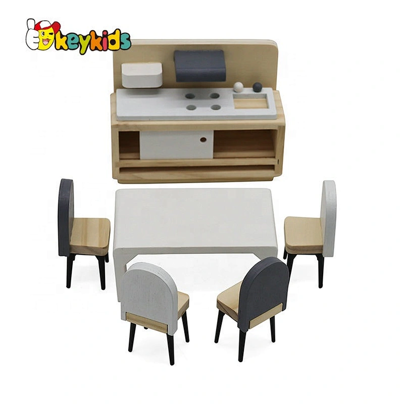 Best-Selling Doll House Modern Miniature Furniture Pretend Play W06B108