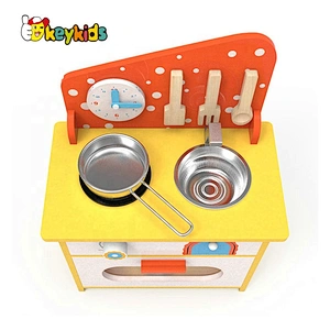 Original Design small wooden kids kitchen set for pretend play W10C426