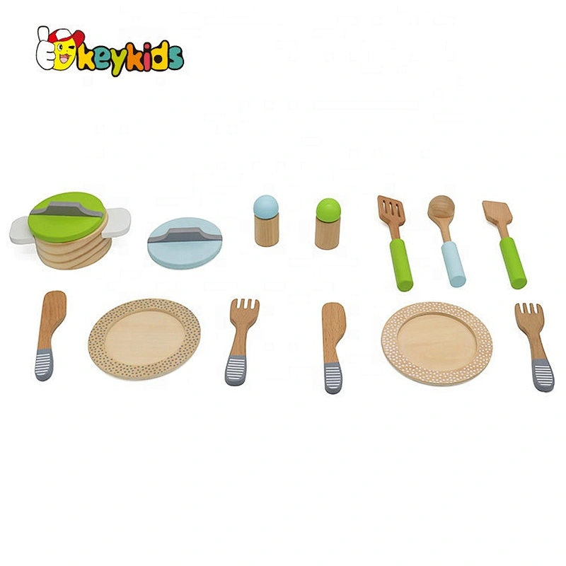 New Arrive Pretend Wooden Kitchen Utensils For Kids W10B376