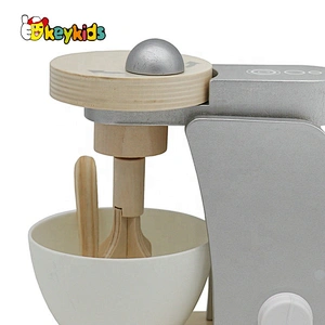 New arrive pretend play wooden food mixer toyt for kids W10D209B