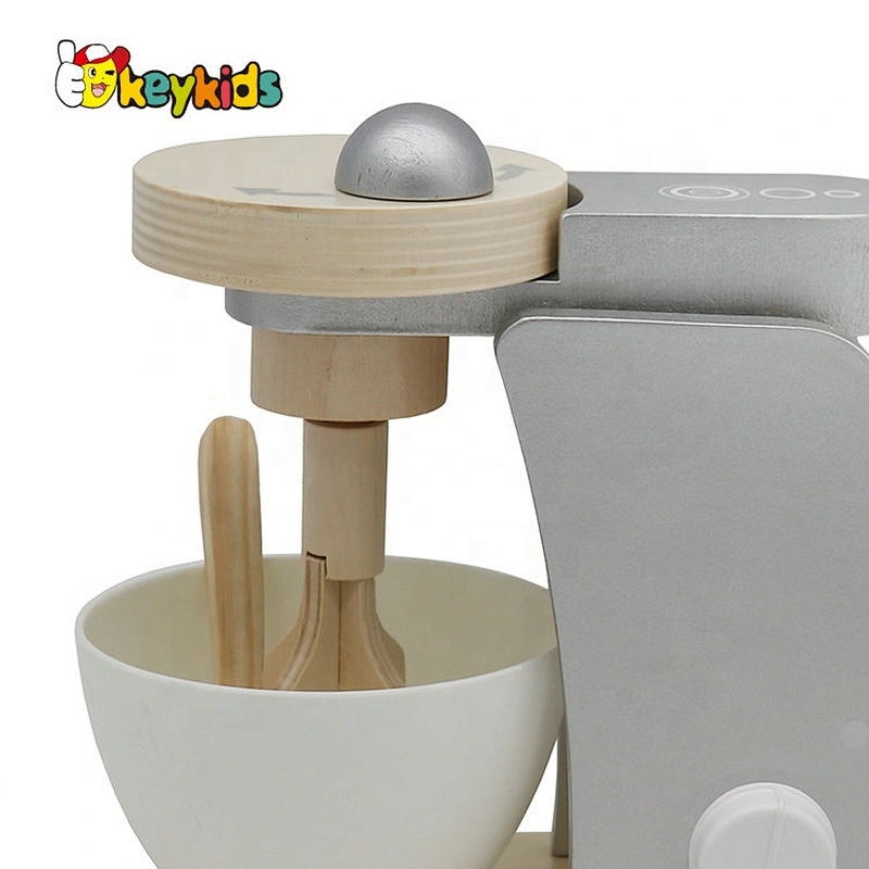 New arrive pretend play wooden food mixer toyt for kids W10D209B