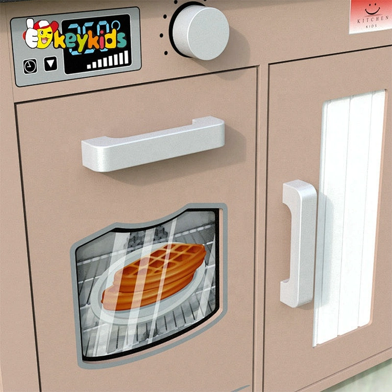 Original Design real wooden kids cooking play set for wholesale W10C461